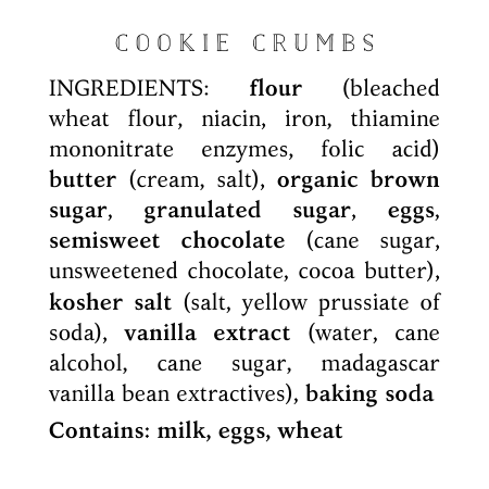 Cookie Crumbs